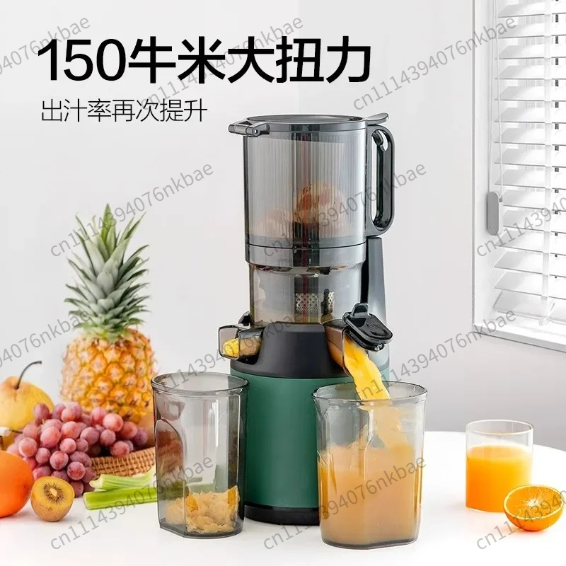 Electric Slow Juicer Cold Press - M6 Cold Press Slow Juicer Machine,