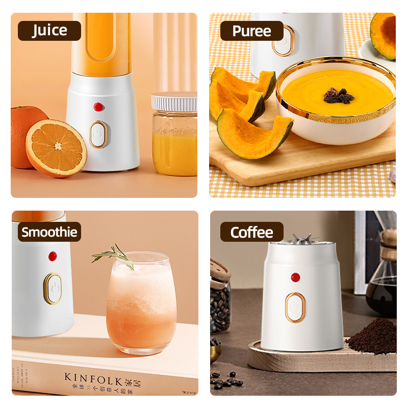 450ml Portable Blender 10 Blad - Portable Blender Usb Rechargeable recension och pris