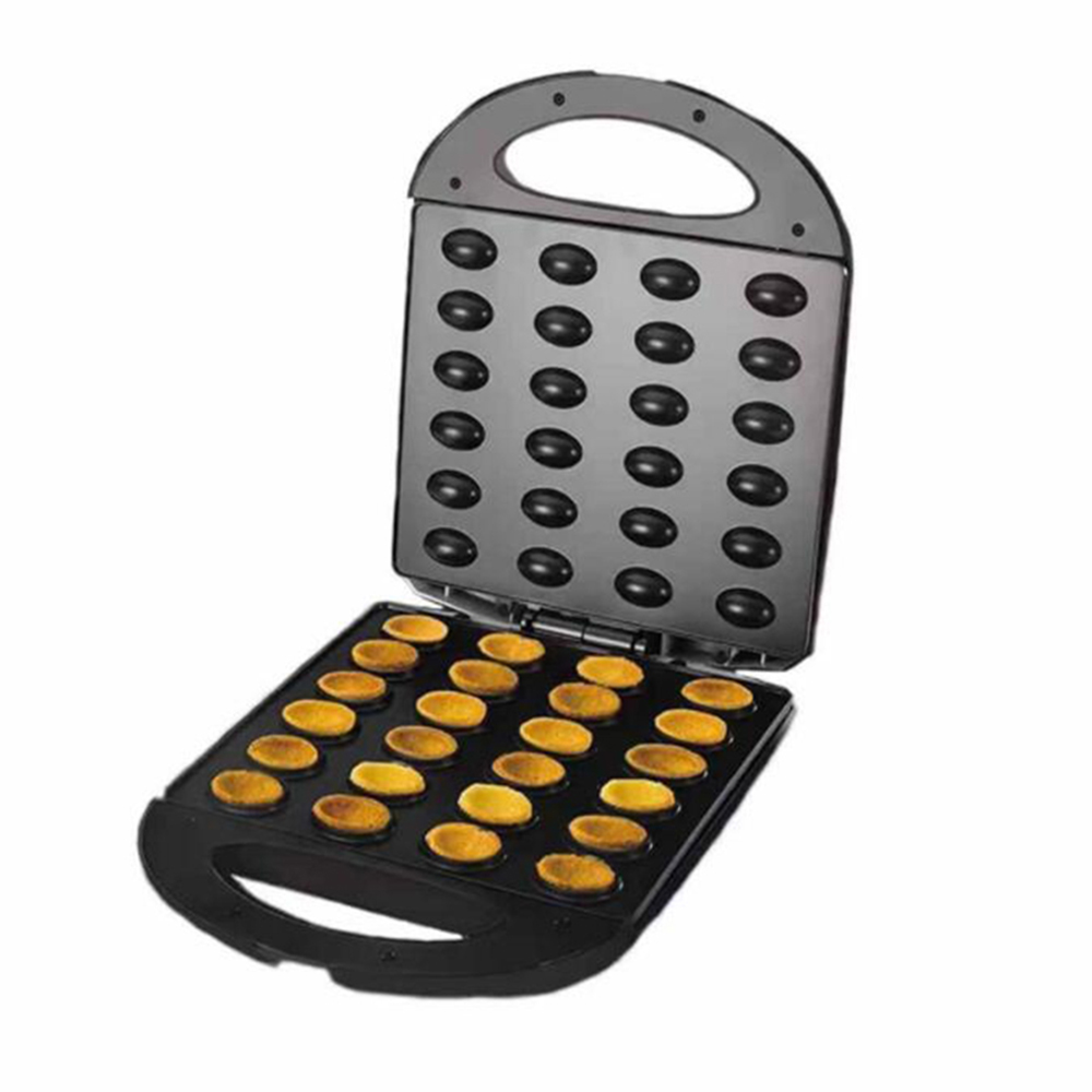 Stainless Steel Walnut Cake Ma - Mini Waffle Maker Machine recension och pris