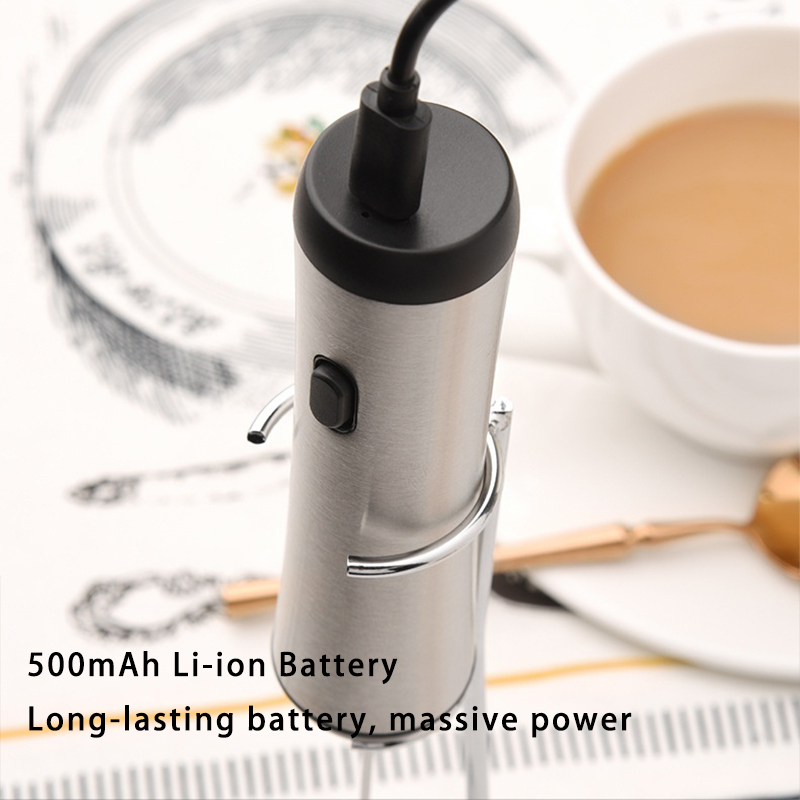 Rechargeable Handheld Milk Fro - Electric Milk Frother Handheld recension och pris